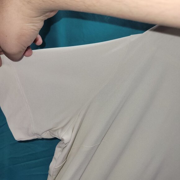 J. Jill Womens 1X Silk Turtleneck White Top - Picture 6 of 9